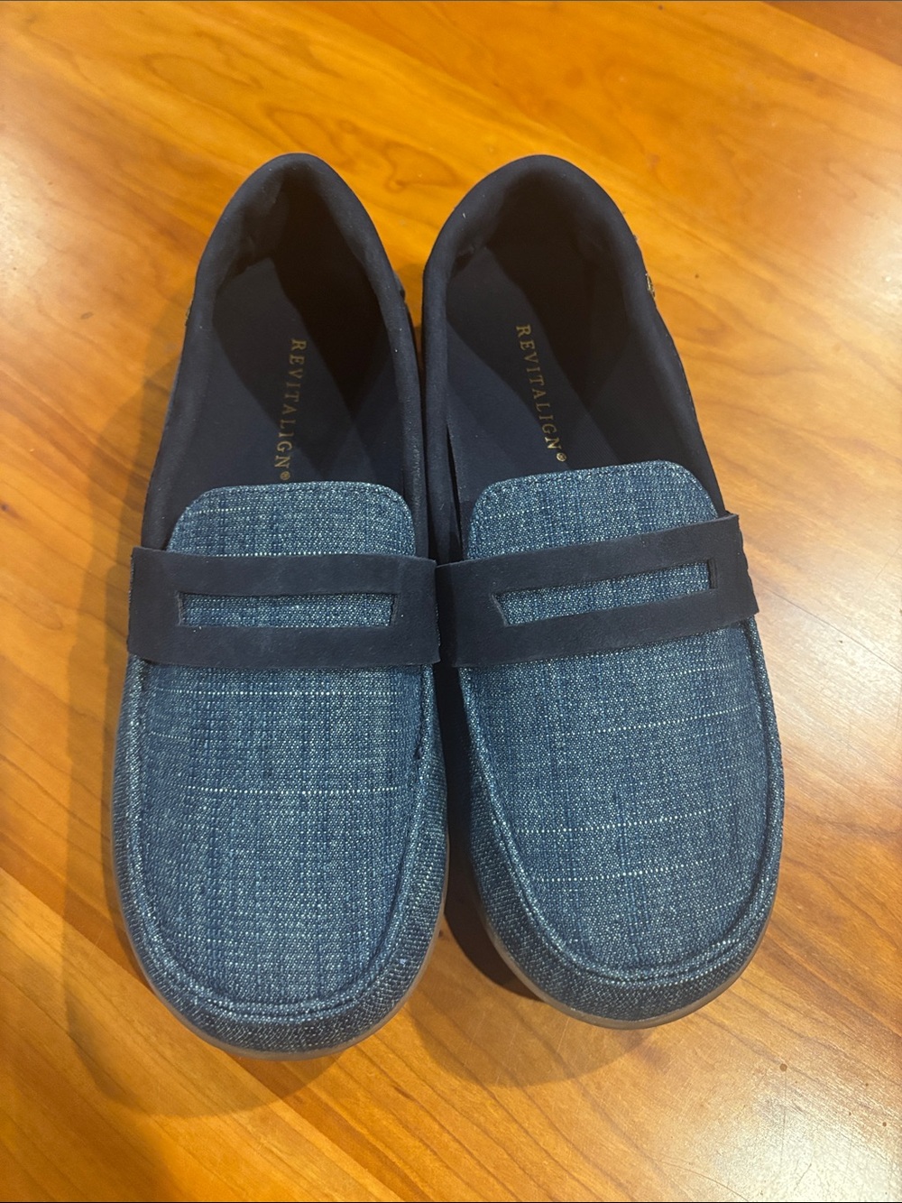 REVITALIGN Orthotic Penny Loafer Slip-Ons Mid Width